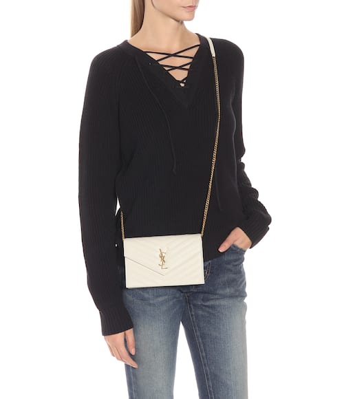 saint laurent envelope shoulder bag