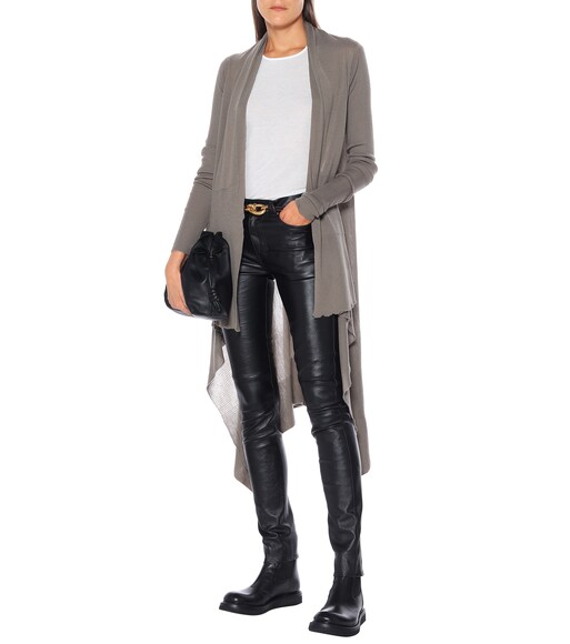 rick owens leather boots